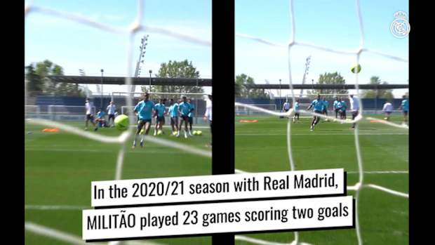 The Real Madrid players, MILITÃO, CASEMIRO and VINICIUS JR. are playing the COPA AMERICA with the Brazilian team
